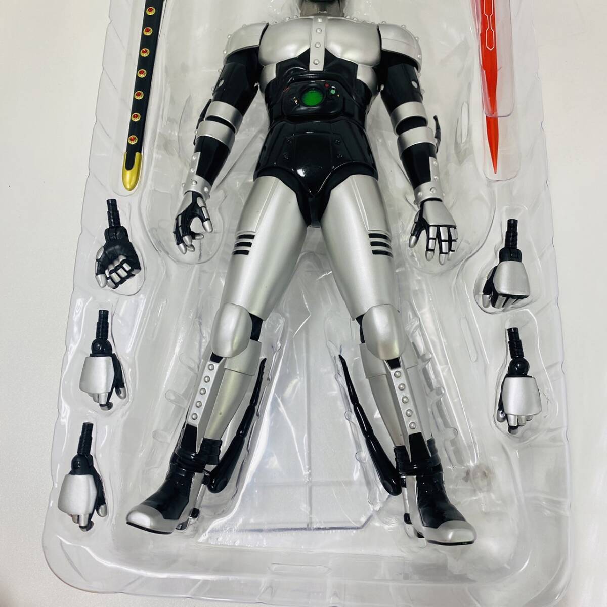 16220/ Kamen Rider BLACK RX тень moon (ver.2.0) Deluxe модель 2016 вне с коробкой спецэффекты фигурка Kamen Rider meti com игрушка 