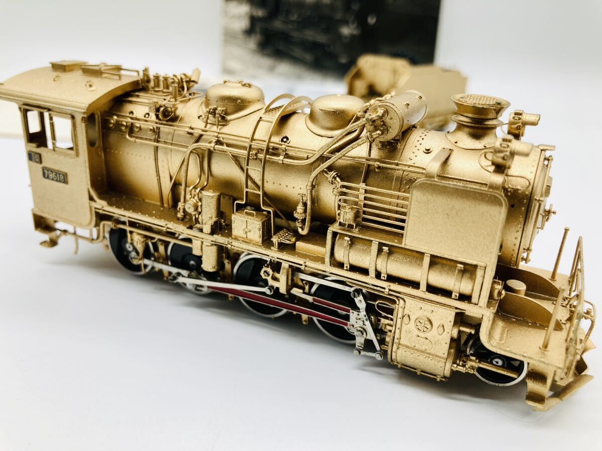 SANGO 珊瑚模型店 79618 国鉄9600型 蒸気機関車 鉄道模型 HOゲージ 現状品 説明書 カード付き_画像4
