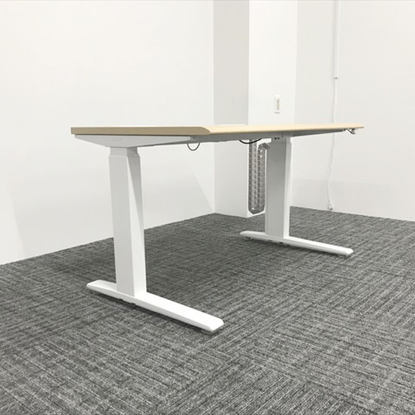オカムラ オフィスデスク 天板電動昇降式 平デスク スイフト オカムラ オフィスデスク 天板電動昇降式 平デスク スイフト