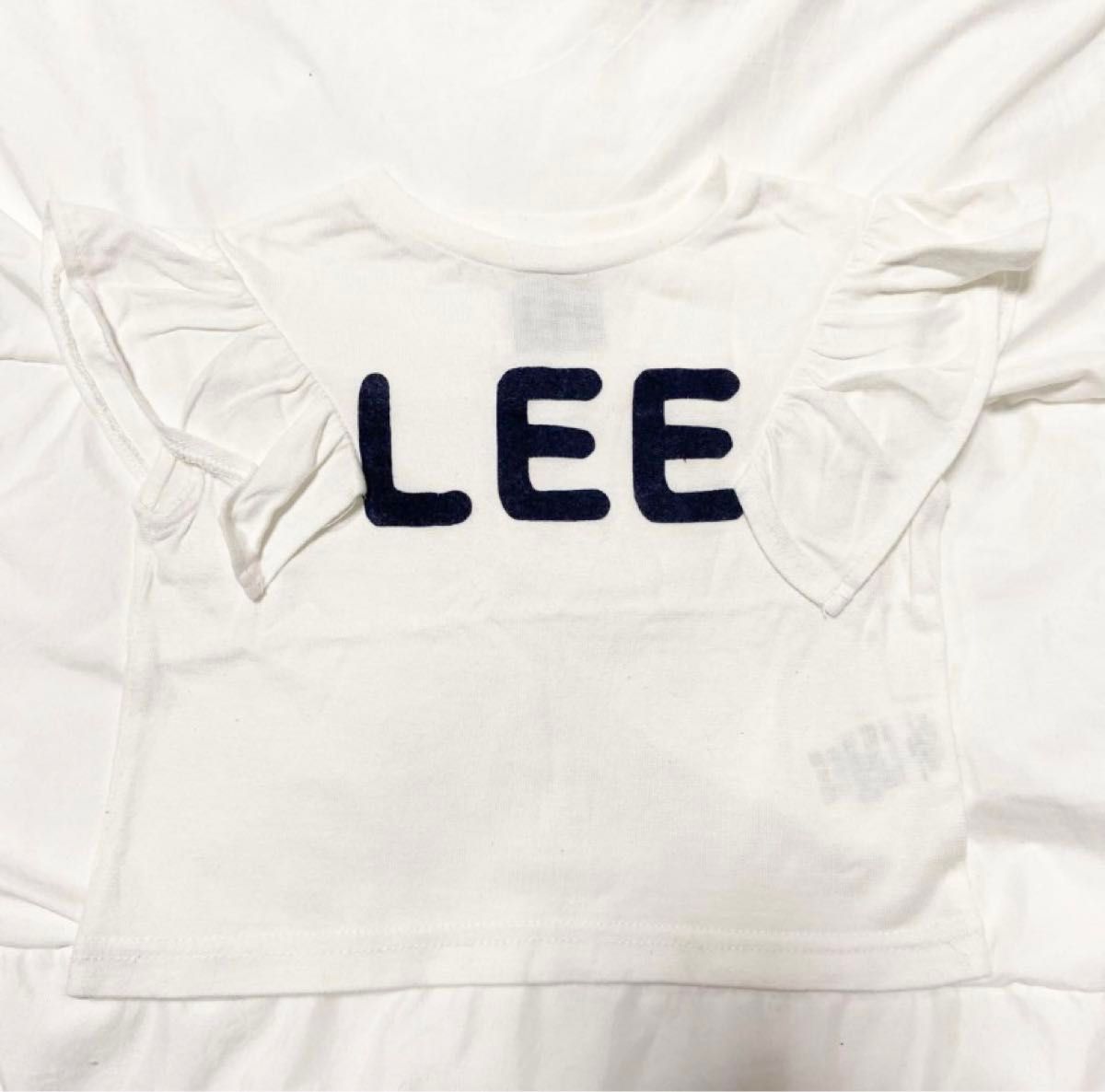 アプレレクール  Leeコラボ Tシャツ 半袖 トップス ホワイト 半袖Tシャツ