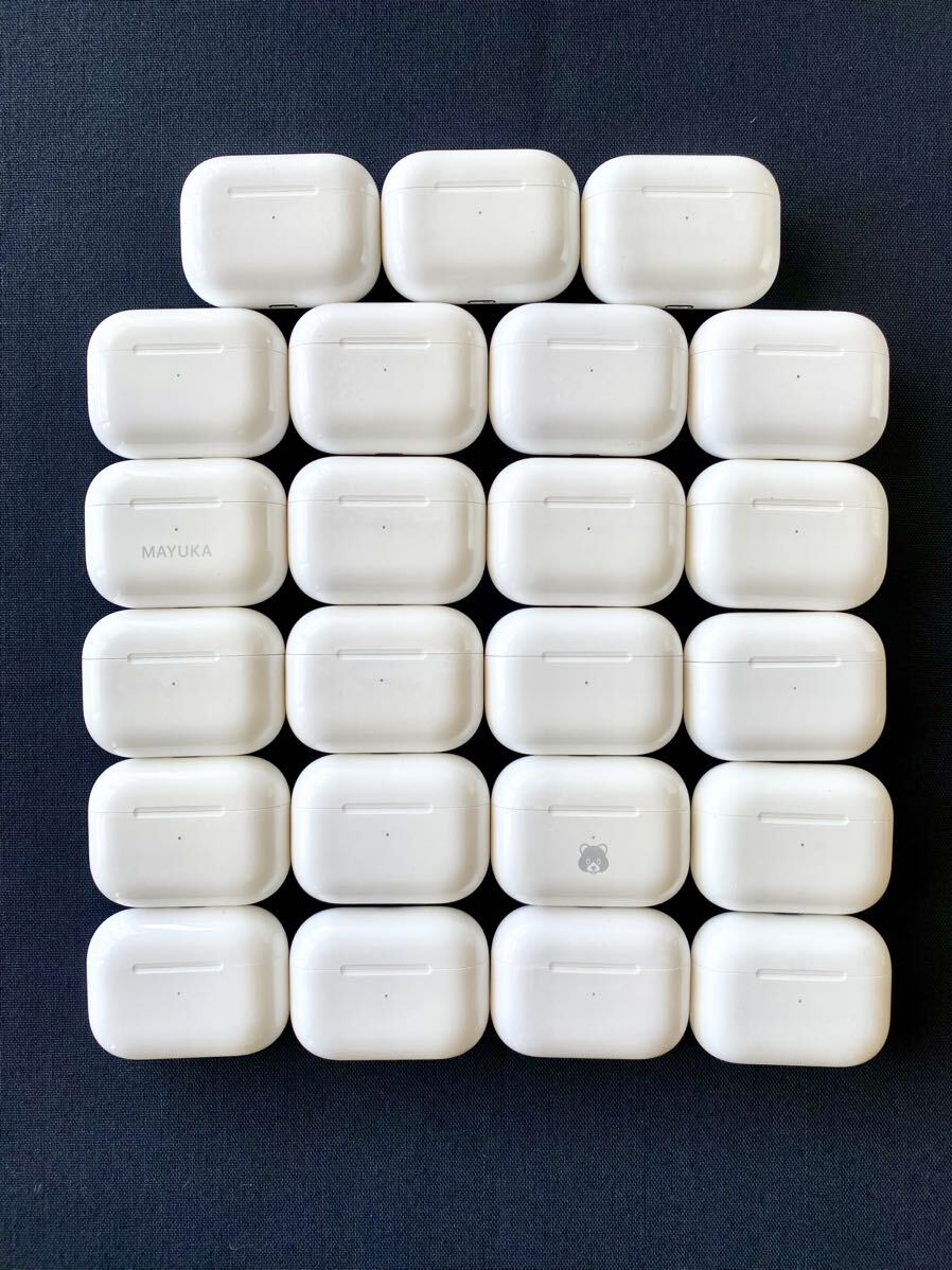 Apple AirPods Pro エアポッズ プロ 第1世代 A2190 ★ 充電ケースのみ ★ 23個 まとめ売り 大量 セット ★ 動作確認済み_画像1