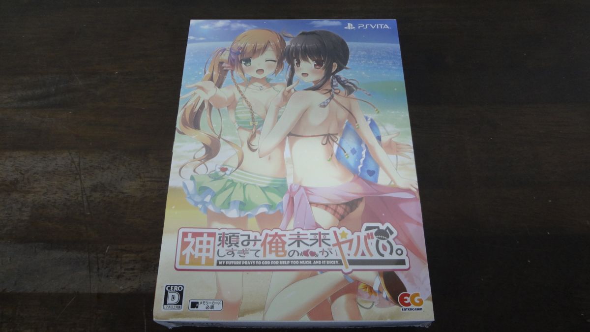 通販 送料無料 PSVITAソフト 未開封 神頼みしすぎて俺の未来がヤバい。限定版 PS4ソフト