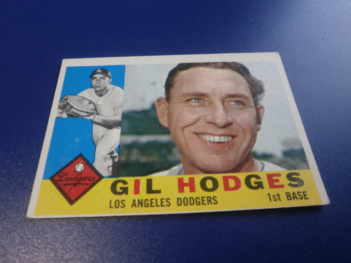 １９６０　TOPPS　＃２９５　GIL HODGES_画像1