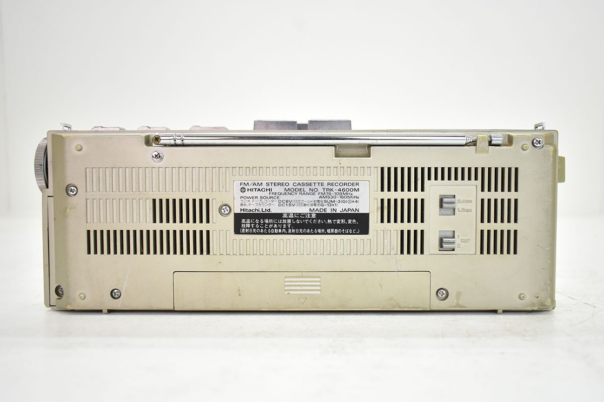 HITACHI TRK-4600M PERDISCO micro cassette recorder [ Hitachi ][pa disco ][ radio-cassette ][MICRO CASSETTE RECORDER]2M