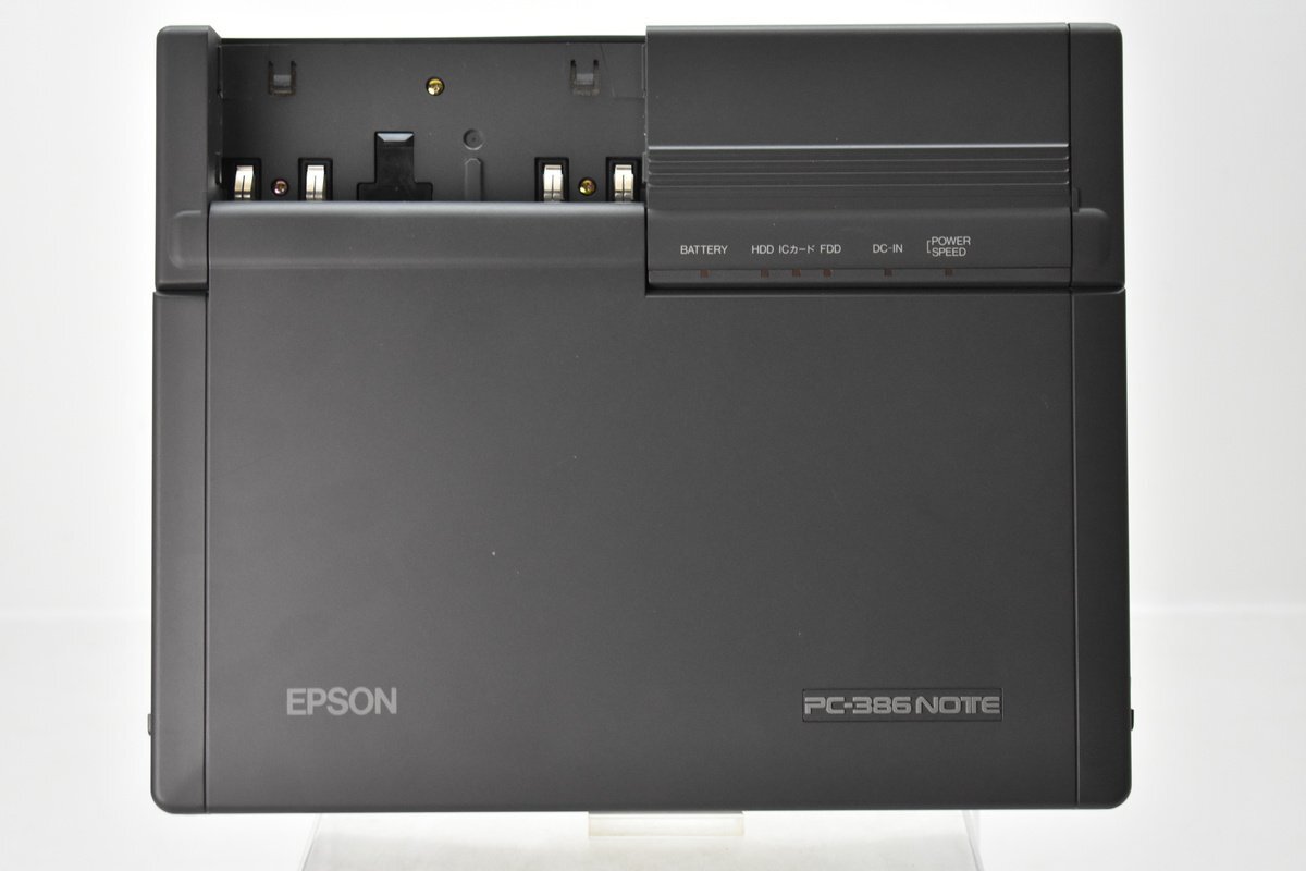 EPSON PC-386 NOTE A ノートパソコン 各種付属品 箱説付き[エプソン][PC-386NAST][レトロPC][当時物]H_画像4