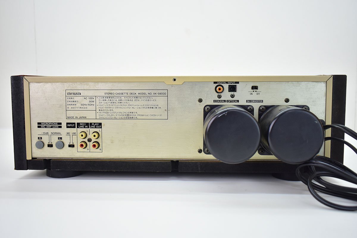 Yahoo!オークション - AIWA XK-S9000 カセットデッキ[アイワ Yahoo!オークション - AIWA XK-S9000 カセットデッキ[アイワ