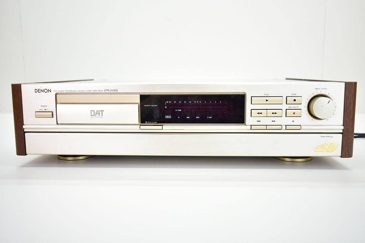 DENON DTR-2000G DATデッキ[デノン][DAT DECK][DIGITAL AUDIO TAPE DECK][プレーヤー]15M_画像2