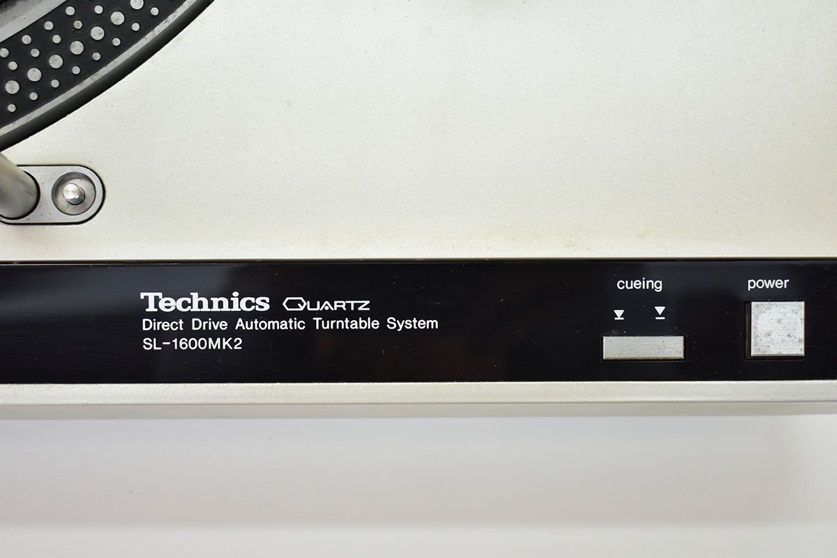 Technics SL-1600MK2 レコードプレーヤー[テクニクス][Direct Drive][ターンテーブル]38M_画像5