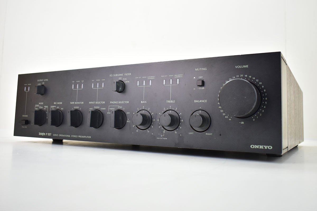 ONKYO Integra P-307 プリアンプ[オンキョー][インテグラ][PREAMPLIFIER]18M_画像1