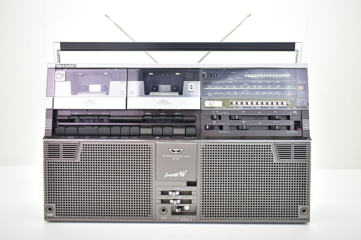 Yahoo!オークション - SHARP GF-808 THE SEARCHER-W ダブル Yahoo!オークション - SHARP GF-808 THE SEARCHER-W ダブル