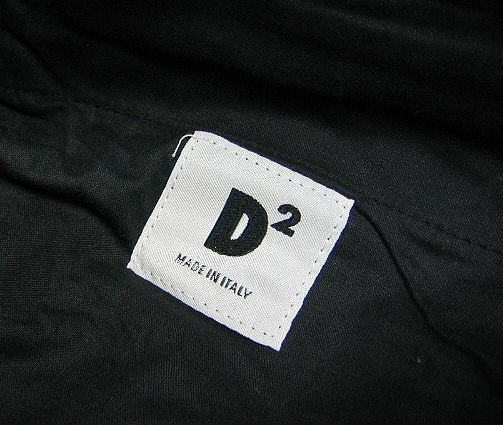 希少！初期タグ！ITALY製 D2時代 DSQUARED2 ディースクエアード ナイロンテーパードパンツ オールドモデル！レア！_画像4