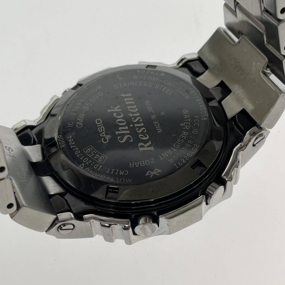CASIO カシオ GMW-B5000 G-SHOCK ソーラー 腕時計/シルバー メンズ_画像5