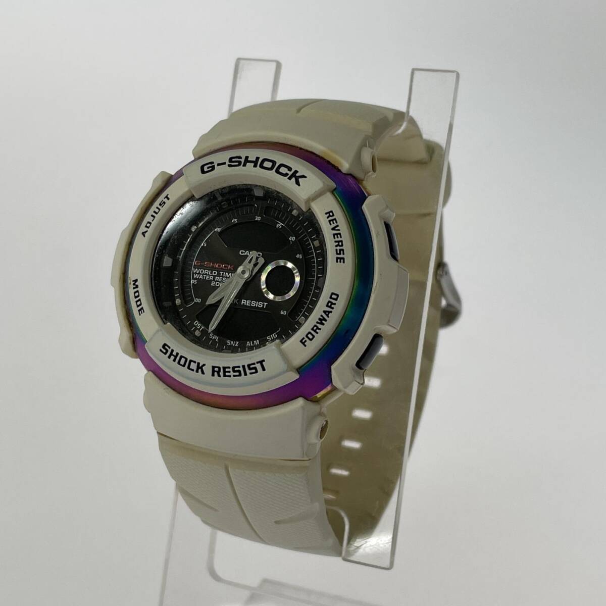 CASIO カシオ G-306X G-SHOCK 腕時計/ブラック×ホワイト メンズ_画像2