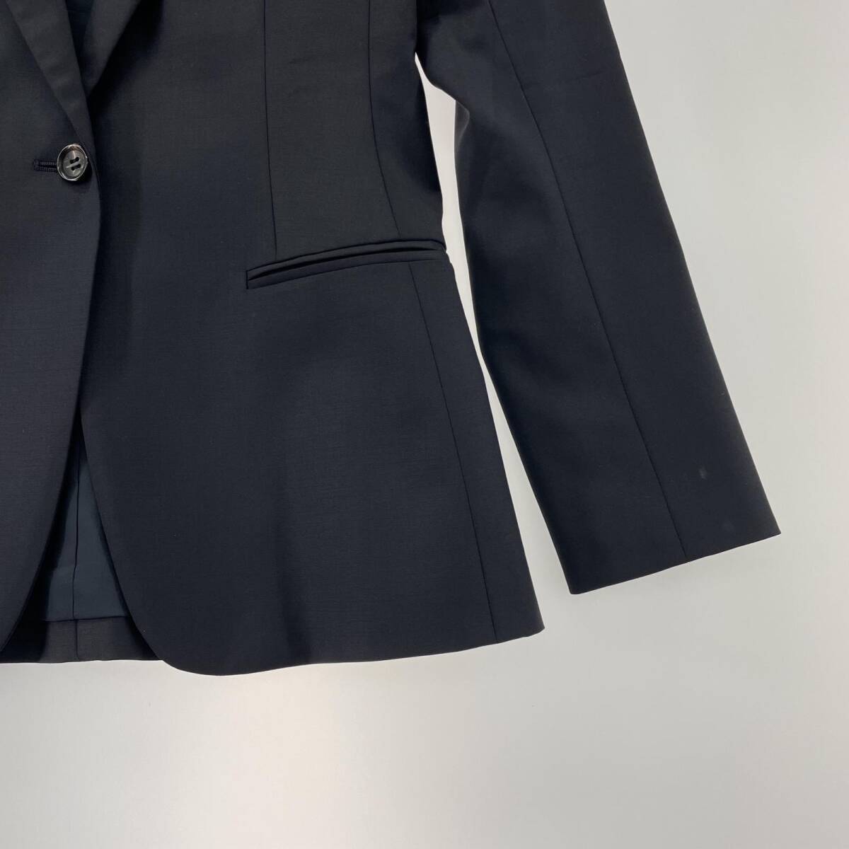 theory luxe セオリーリュクス ウール混 ジャケット パンツ スーツ size36/ネイビー レディースの画像4