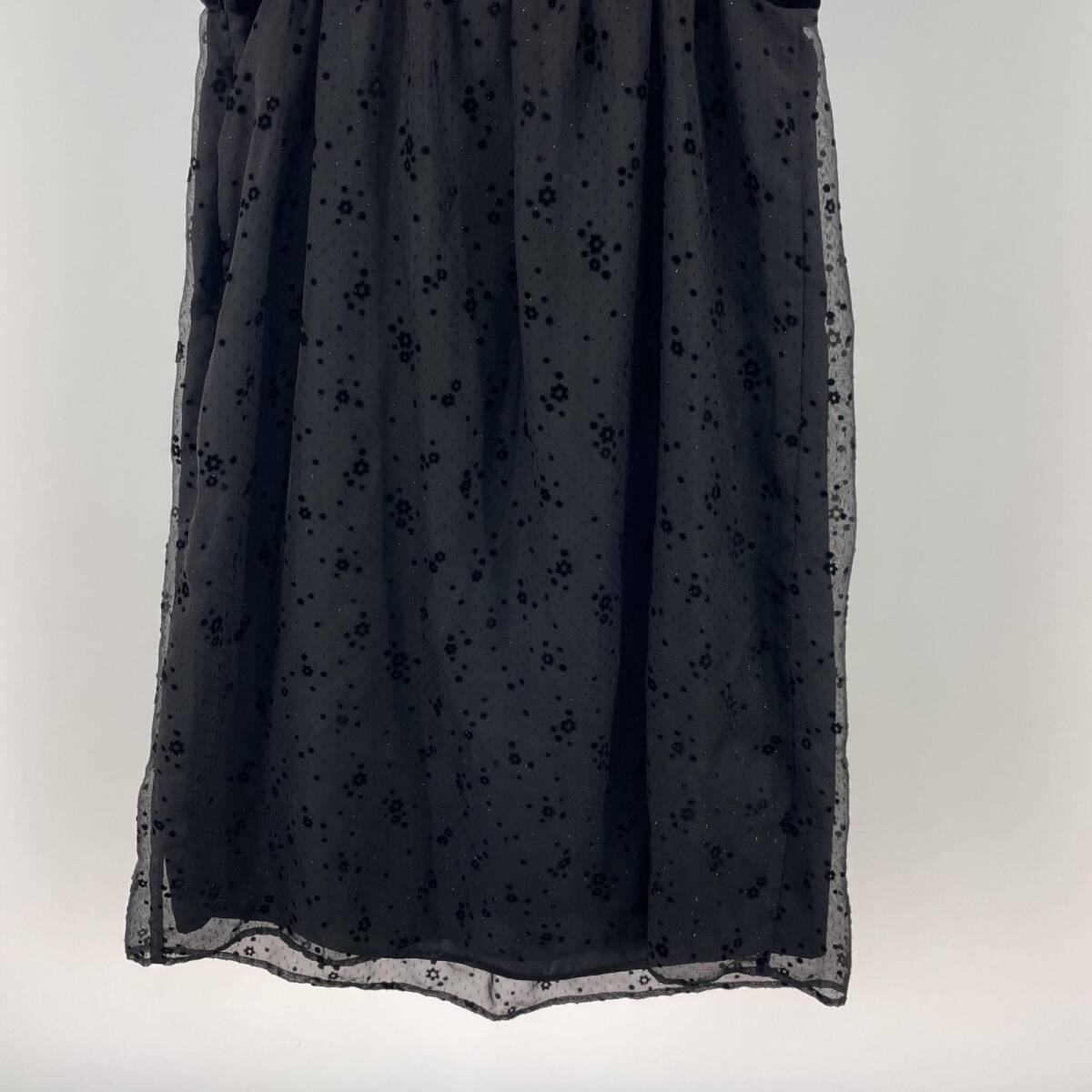 ゆうパケットOK any SiS エニィスィス キャミソール　ドレス ワンピース size2/ブラック レディース_画像6