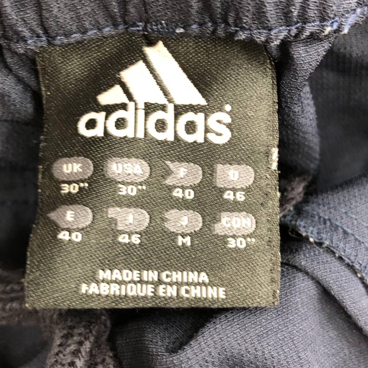 adidas アディダス トラック　サイドライン パンツ sizeM/ネイビー メンズ_画像7