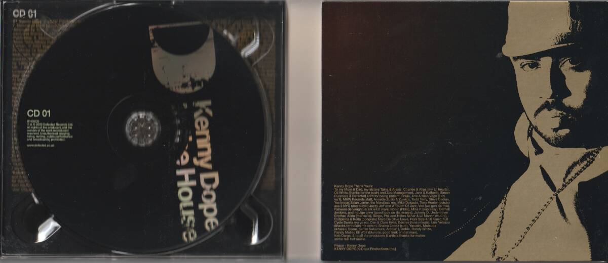 UK盤CD3枚組★Kenny Dope In The House★Masters At Work★2003年★一部試聴可能★Jamiroquai Jungle Brothers　Nuyorican Soul_画像3
