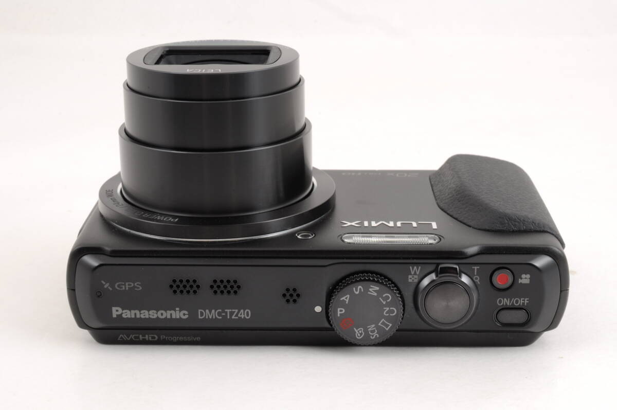  рабочий товар Panasonic Panasonic LUMIX DMC-TZ40 Lumix чёрный черный компактный цифровой фотоаппарат труба K6670