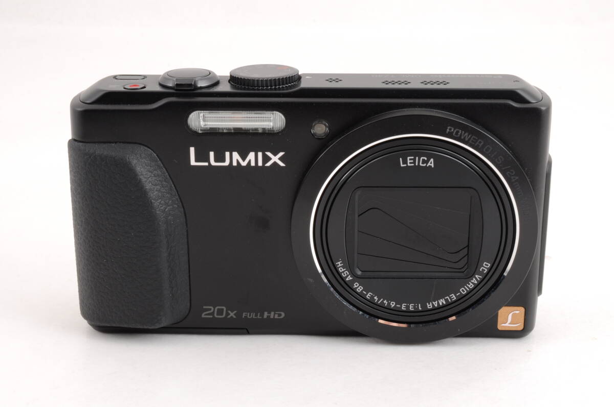  рабочий товар Panasonic Panasonic LUMIX DMC-TZ40 Lumix чёрный черный компактный цифровой фотоаппарат труба K6670