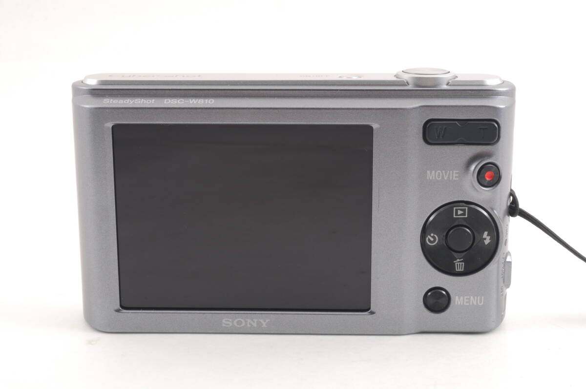 動作品 ソニー SONY Cyber-shot DSC-W810 サイバーショット コンパクトデジタルカメラ 管K6672_画像7