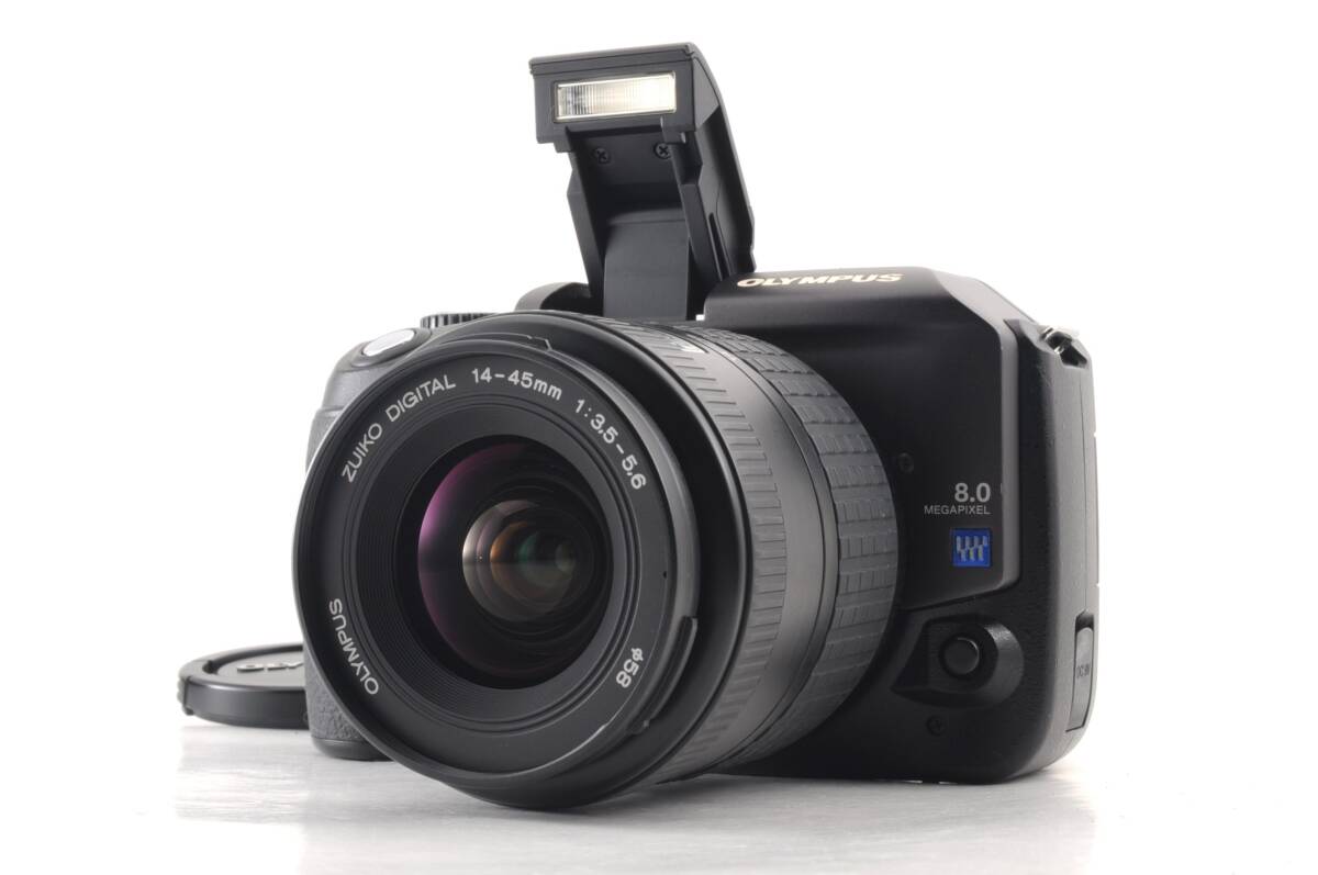 動作品 オリンパス OLYMPUS E-300 レンズ ZUIKO DIGITAL 14-45mm f3.5-5.6 デジタル一眼カメラ 管K6642の画像1