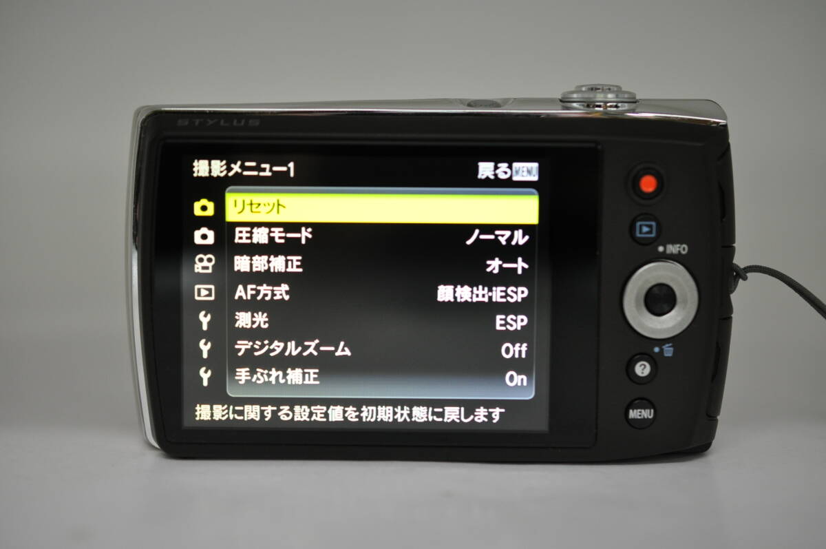 動作品 オリンパス OLYMPUS STYLUS VH-515 スタイラス コンパクトデジタルカメラ 管K6677の画像8