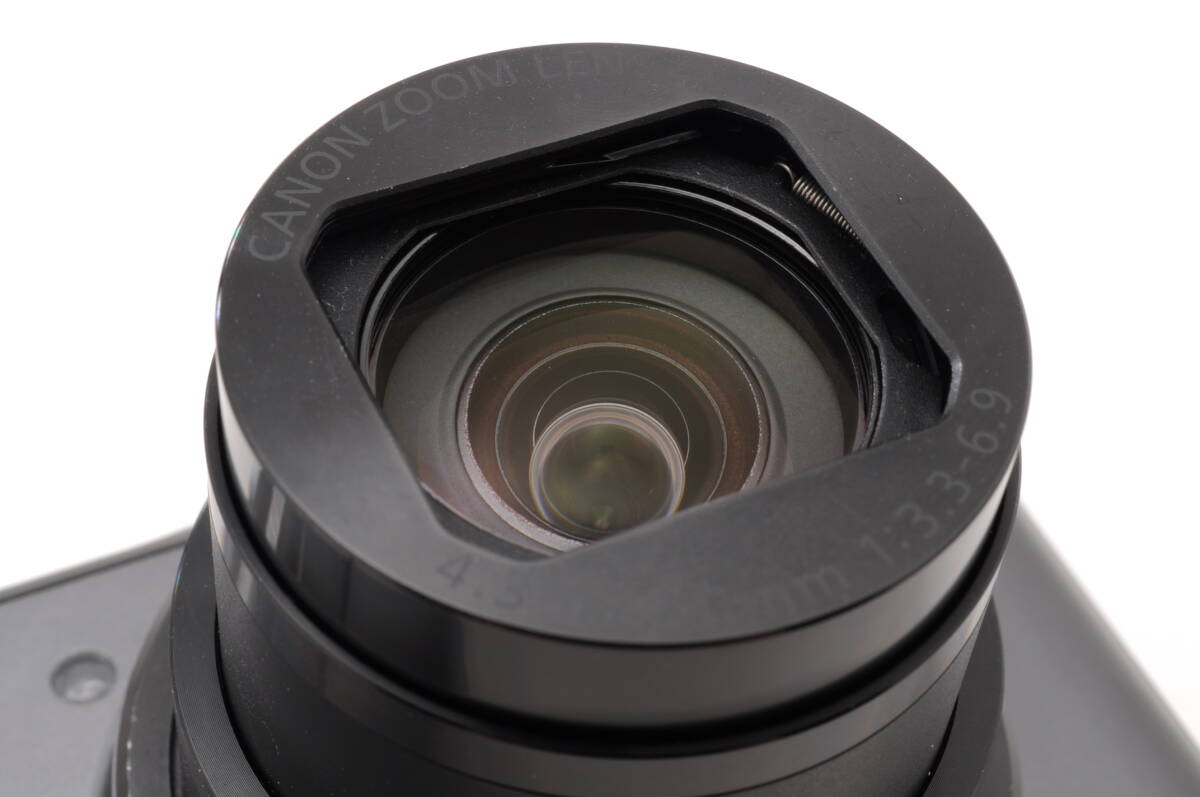 動作品 キャノン Canon PowerShot SX720 HS パワーショット 黒 ブラック コンパクトデジタルカメラ 充電器付 管K6741の画像10