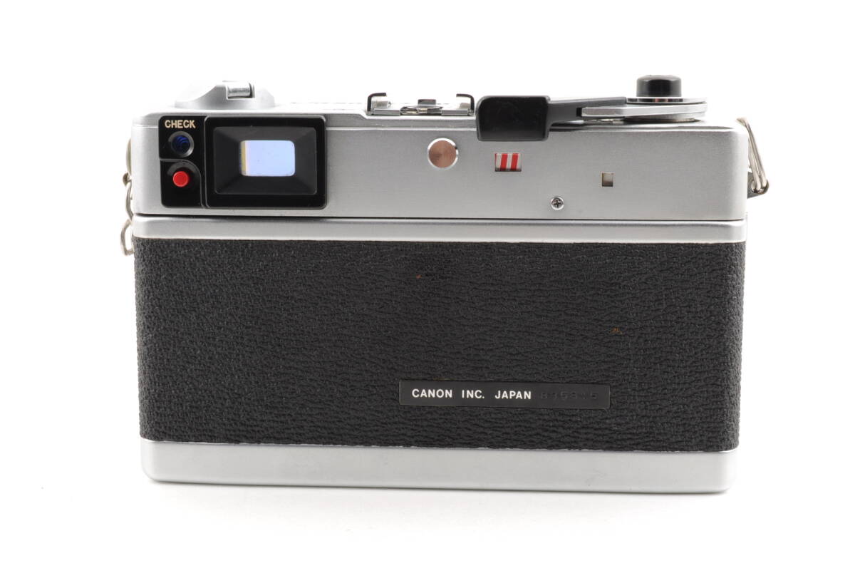 動作品 キャノン Canon Canonet QL17 G-III キャノネット レンジファインダー コンパクトフィルムカメラ 管K6770_画像7