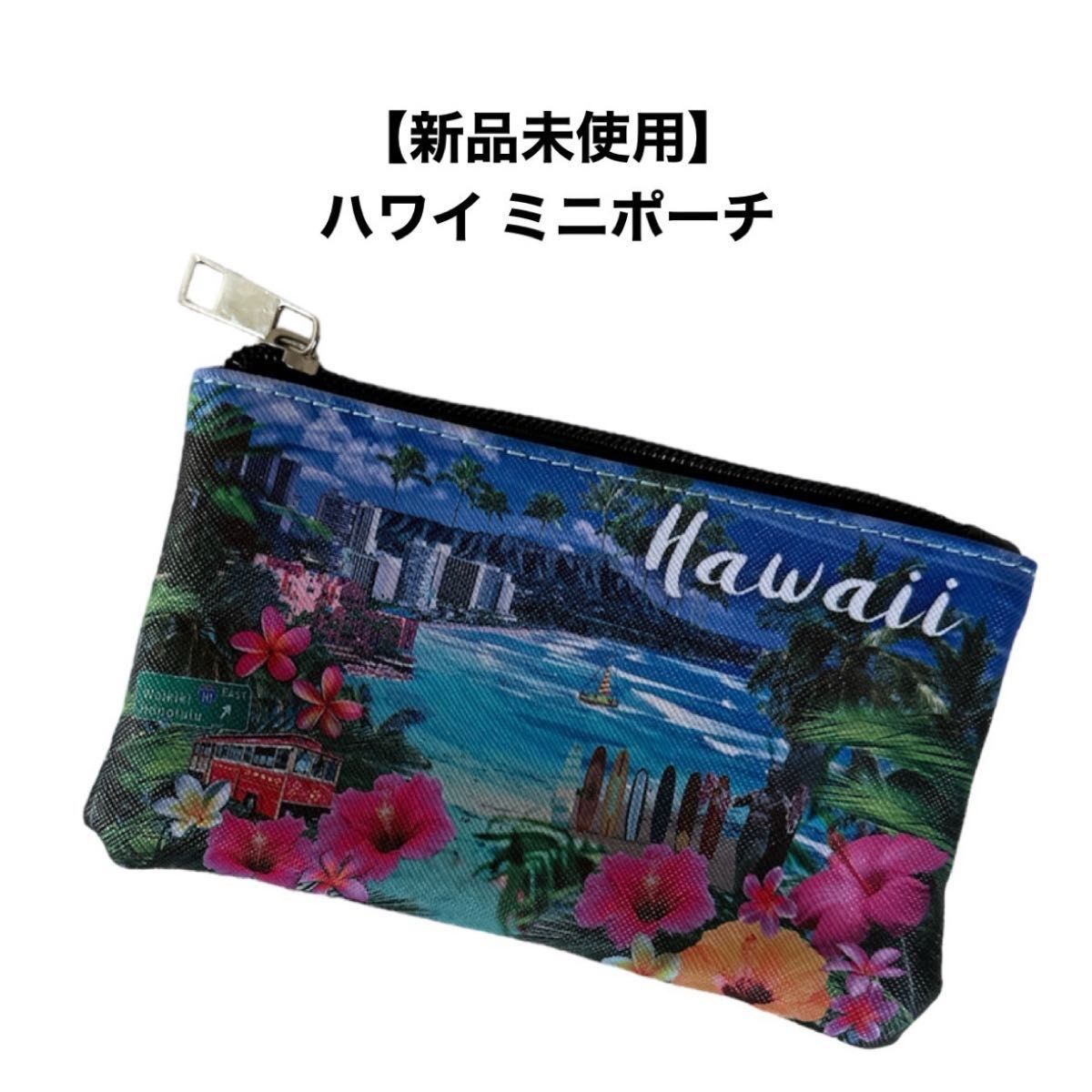 【新品未使用】ハワイ ミニポーチ お土産 ハワイアン