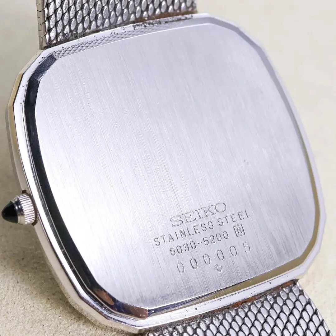 ◆希少 稼働 SEIKO Dolce 腕時計 薄型 メンズ 新品電池 外箱 o