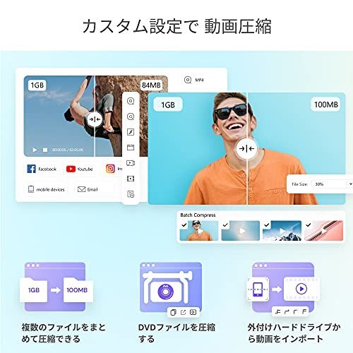 【最新版】Wondershare UniConverter 15.5.8.70 日本語 Windows ダウンロード 永久版_画像5