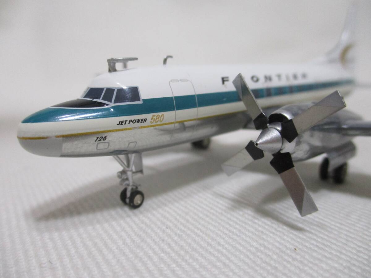 Gemini 1/200 CONVAIR CV-580 FRONTIER N73126の画像4