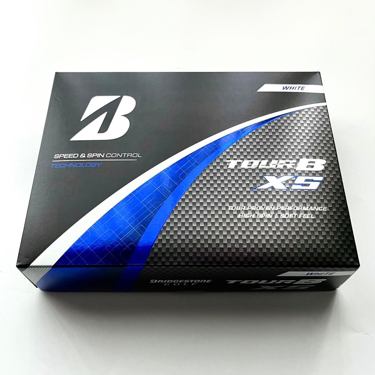 【2024新商品・郵便局発送】ブリヂストン TOUR B XS ツアービーエックスエス ゴルフボール ホワイト 1ダース 12個