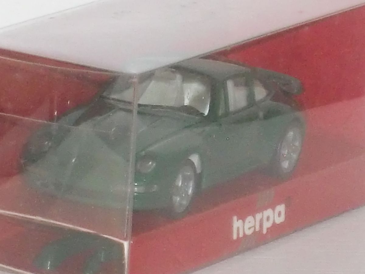 ◆1/87 herpa Porsche 911 '95 緑_画像2