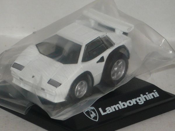ちびっこチョロQ 外国車シリーズ Lamborghini Countach LP500 白_画像2
