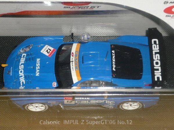 1/43 EBBRO SUPER GT500 CALSONIC IMPUL Z No.12 青_画像2