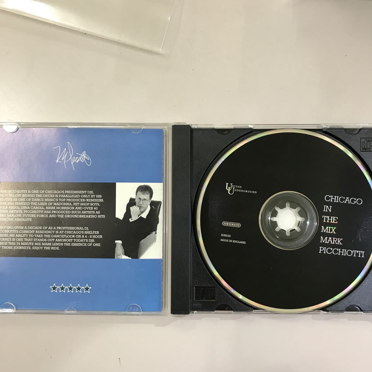CD 中古☆【洋楽】CHICAGO IN THE MIX/MARK PICCHIOTTI