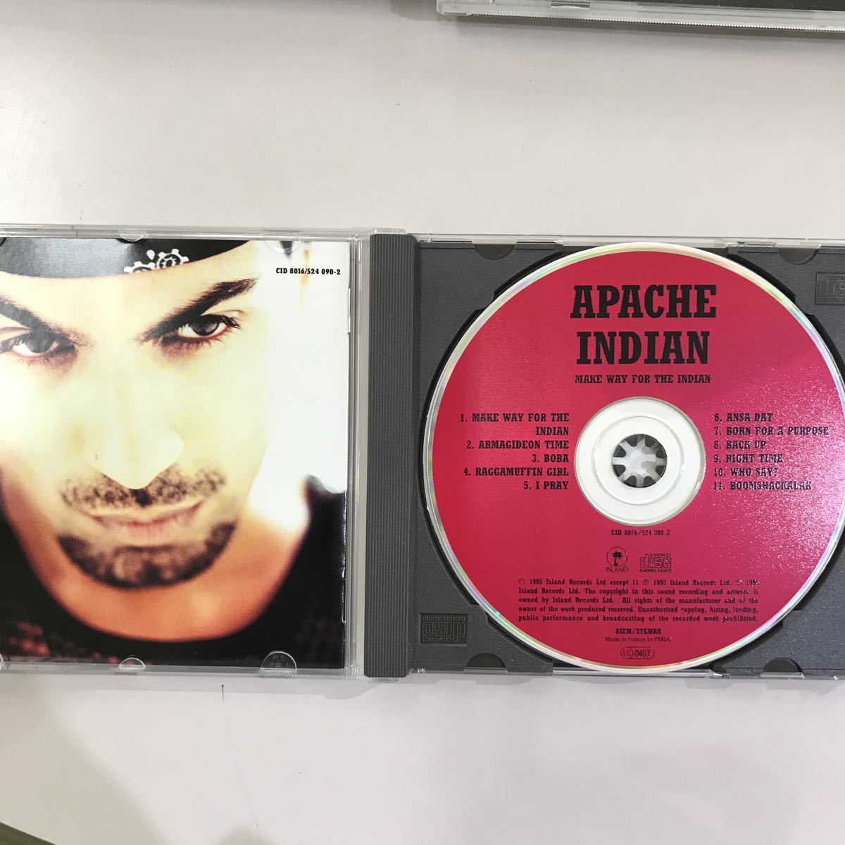 CD 中古☆【洋楽】APACHE INDIAN Make Way For The Indian