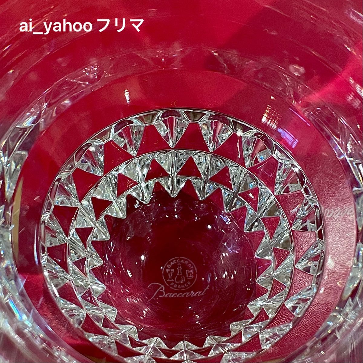 新品  箱付き ☆ バカラ Baccarat ルクソール ペア タンブラー ロックグラス 2客セット 食器コップ ギフトプレゼント