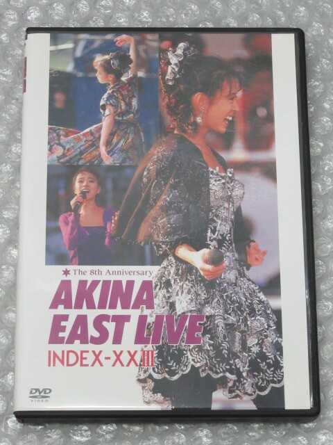 DVD/中森明菜/The 8th Anniversary AKINA EAST LIVE INDEX-XXⅢ/WPBL-90065/1989の画像1