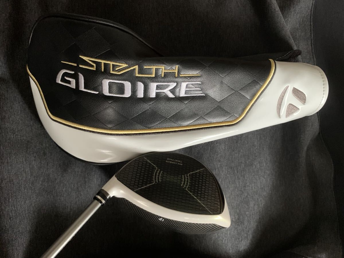 美品です！テーラーメイド STEALTH GLOIRE ステルス グローレ ドライバー 10.5度 Speeder NX for TM (SR) ヘッドカバー付き TaylorMade_画像10