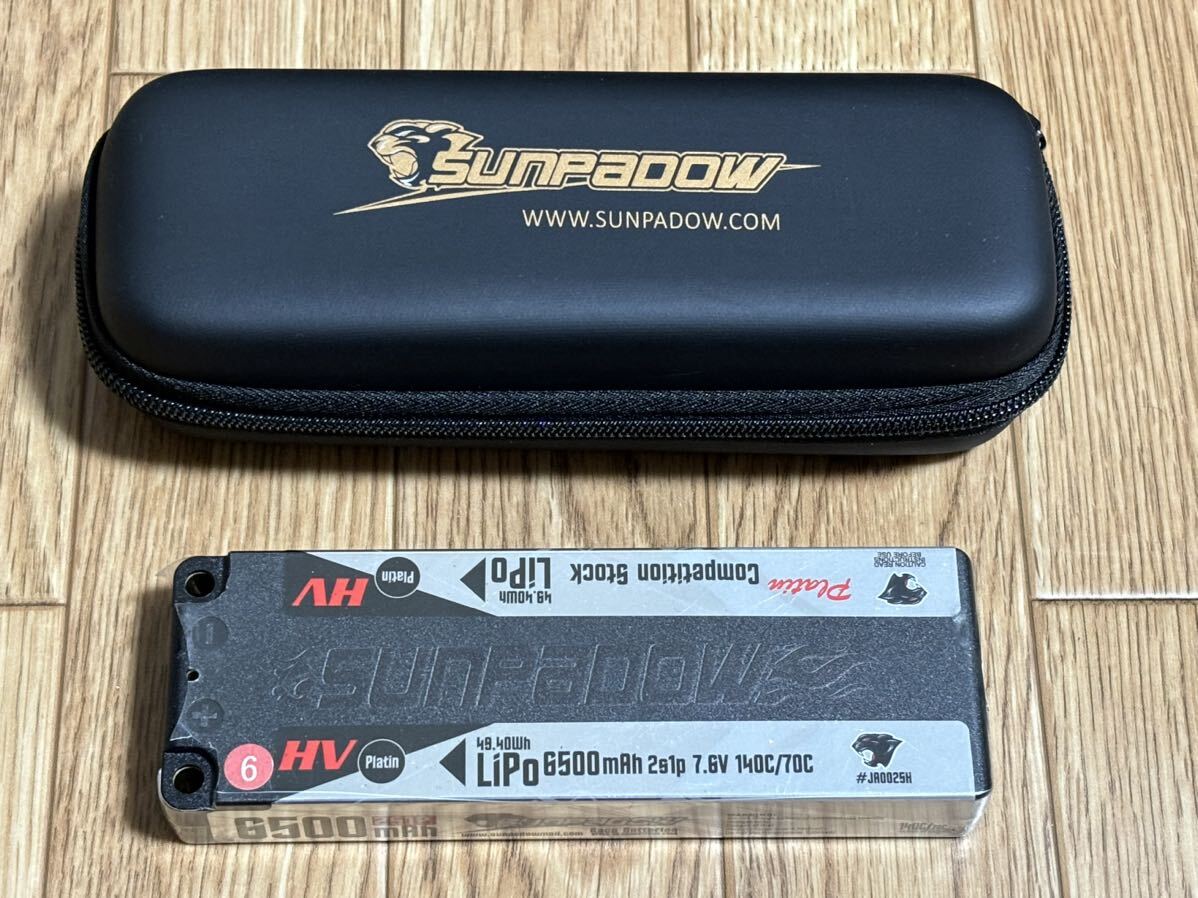 SUNPADOW 7.6V/6500/140C Platin HVlipo battery (MO1.0,XRAY X4,AWESOMATIX,MTC2 etc. ) 6