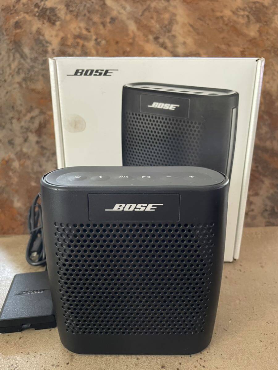 BOSE SoundLink Color Bluetooth speaker ブラック ボーズ　サウンドリンク　カラー　ブルートゥース　スピーカー_画像1