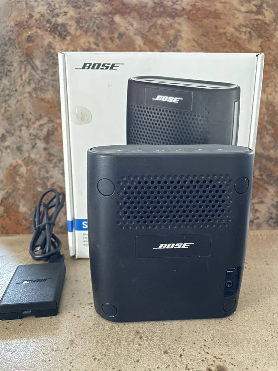 BOSE SoundLink Color Bluetooth speaker ブラック ボーズ　サウンドリンク　カラー　ブルートゥース　スピーカー_画像2