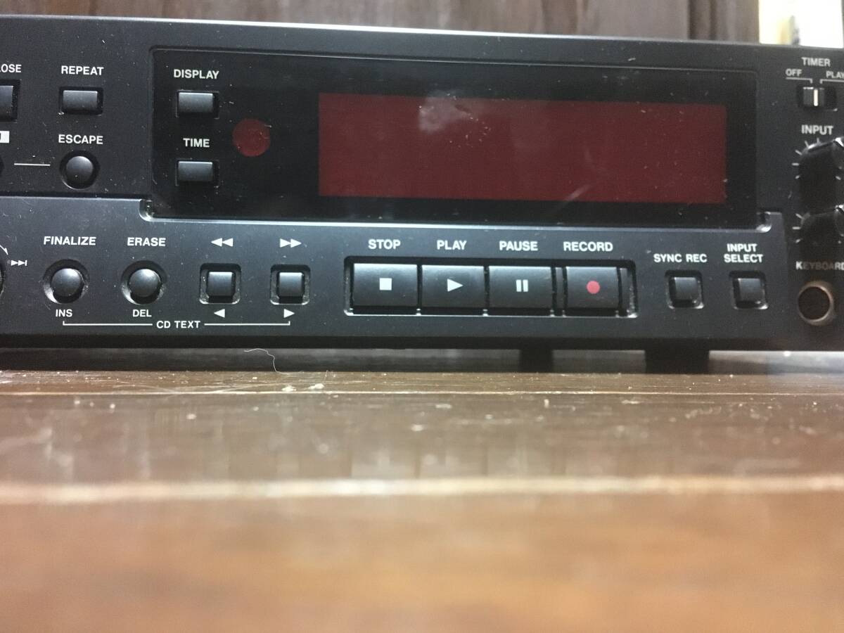 #Tascam Tascam CD-RW900mkⅡ [ для бизнеса ] корпус * электрический кабель * manual * дистанционный пульт 