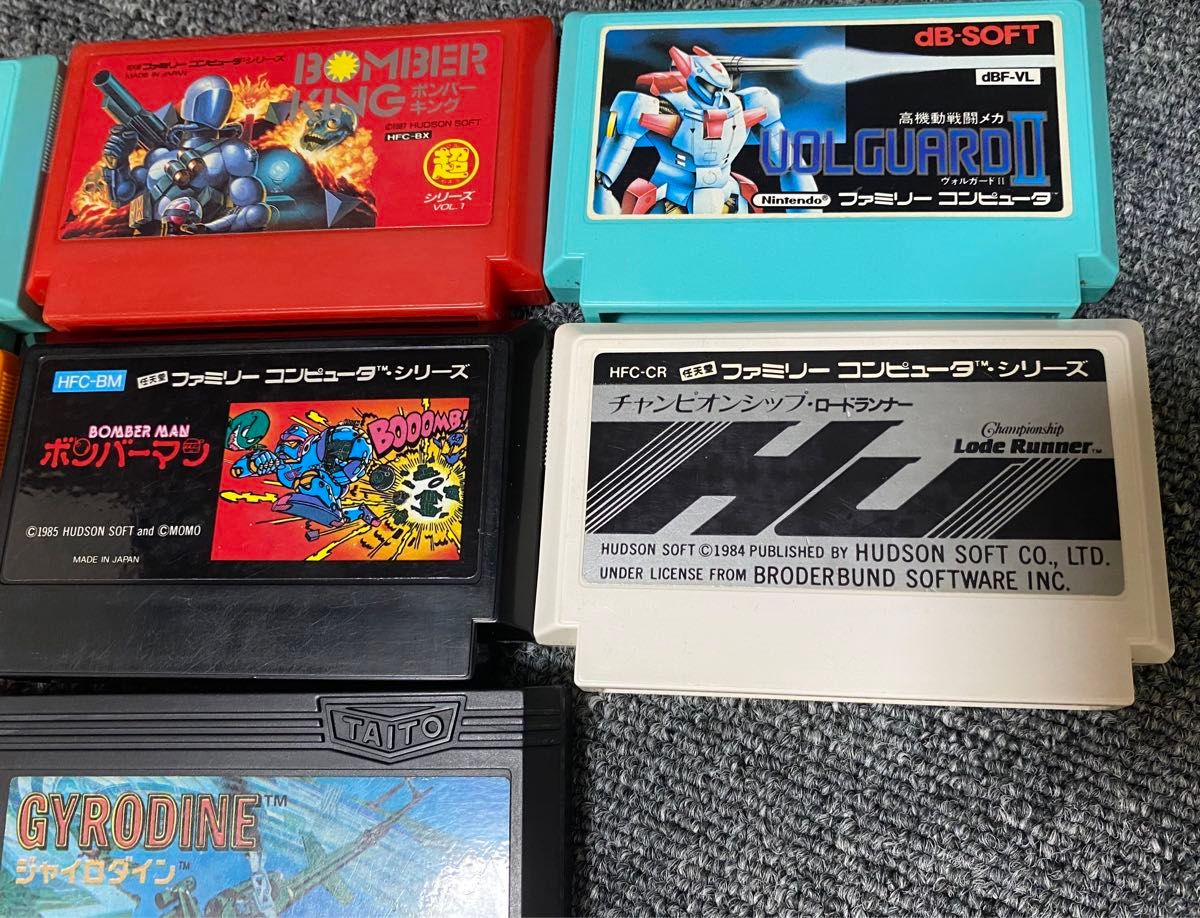 ファミコン ソフト8本セット 【9】【ボンバーマン・ボンバー ファミコン ソフト8本セット 【9】【ボンバーマン・ボンバー