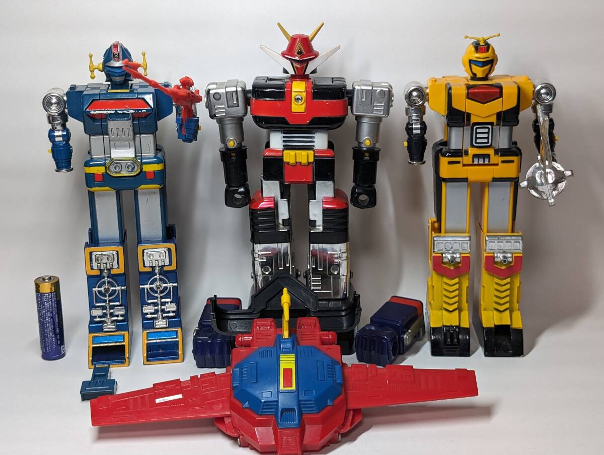 ポピー世界のDX超合金宇宙大帝ゴッドシグマ宇宙合体セット空雷