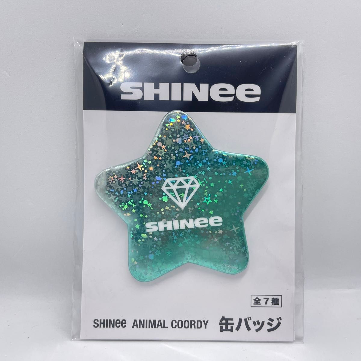 SHINee ANIMAL COORDY 缶バッジ 星型 ロゴ