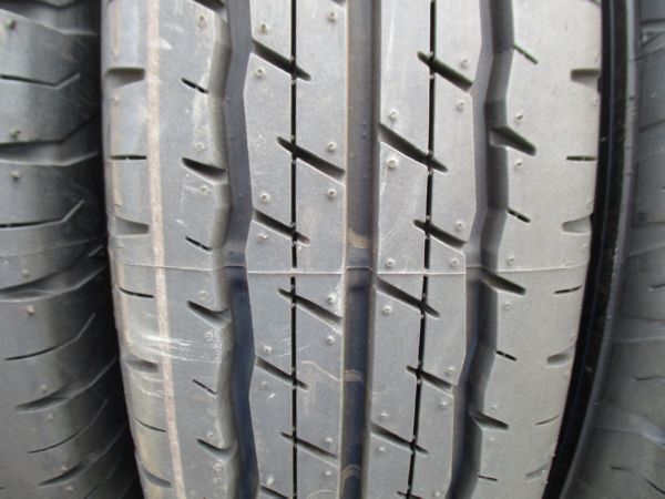 ★☆155/80R14 88/86N LT ダンロップ SP175L 2019年製 4本 新車外し 送料込 T40000422☆★インボイス領収書発行可能_画像4