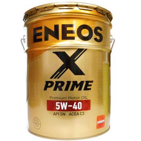 【送税込21480円】ENEOS エネオス X PRIME SP C3 5W-40 20L 100%化学合成油 ※法人・個人事業主様宛限定※_画像1